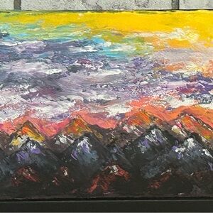 Canvas Painting-Mountains